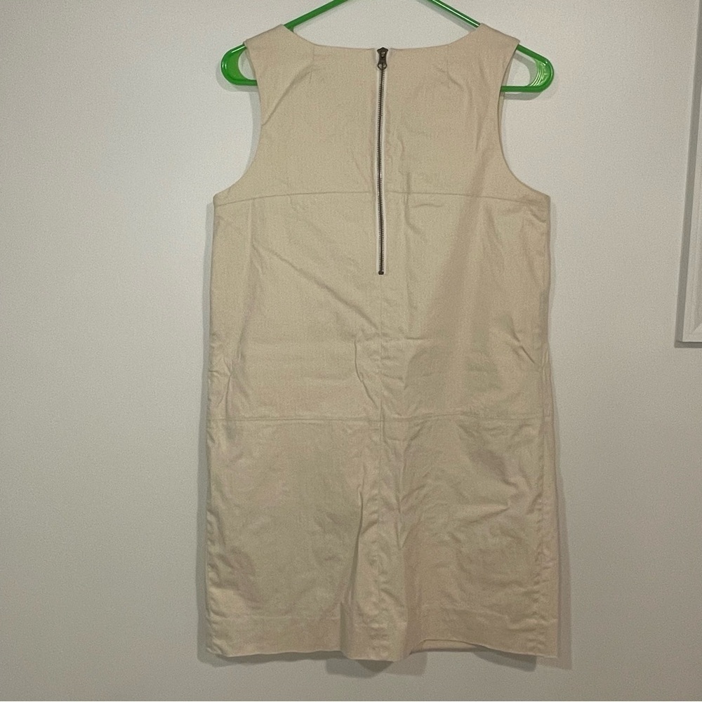 J. Crew Urbanite Sleeveless Shift Jumper Dress with Pockets size 6 - Picture 3 of 4